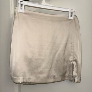 Abercrombie & Fitch Satin Skirt